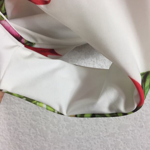 Privacy Please Elouise Floral Swimsuit XS Low Back One Piece Tropical Modest - Picture 11 of 14